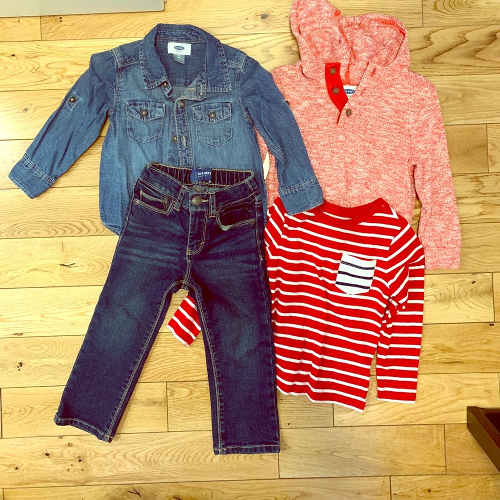 Old navy boys clothing bundle.